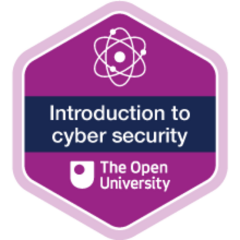 Introduction to cyber security – The Open University badge